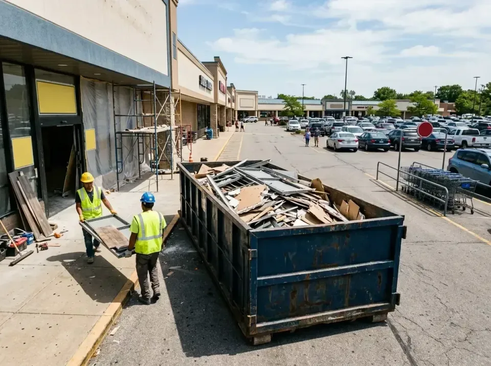 retail-store-renovation-debris-003 — frequently asked questions, Roll-off Dumpster Rentals in Lake Ozark, MO
